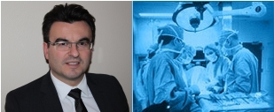 Dr. Apostolos Stathopoulos, and a surgical team in the operating room